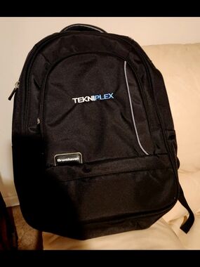 TekniPlex Black Men's Backpack by Brenthaven